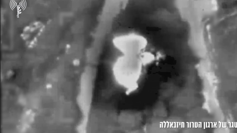 الجيش الإسرائيلي يعلن عن آخر غاراته قبل وقف إطلاق النار