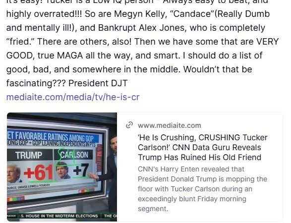 ترامب يهاجم منتقديه من الإعلاميين والمعلقين