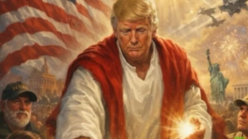 بعد جدل “صورة المسيح”.. “ترامب المؤمن” ينخرط بحملة قراءة الإنجيل