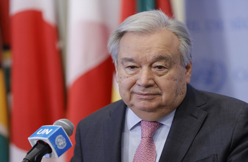 غوتيريش يرحب بإعلان الولايات المتحدة  تمديد الهدنة مع إيران