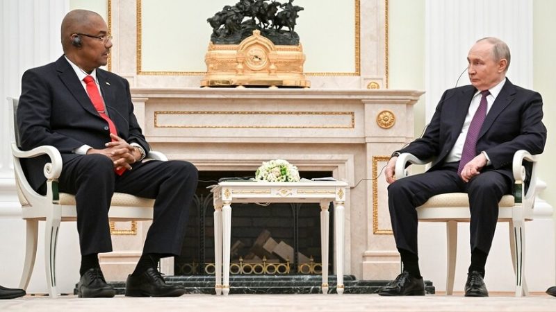 في أول قمة بين البلدين عبر التاريخ.. بوتين يجتمع مع رئيس سيشل في الكرملين
