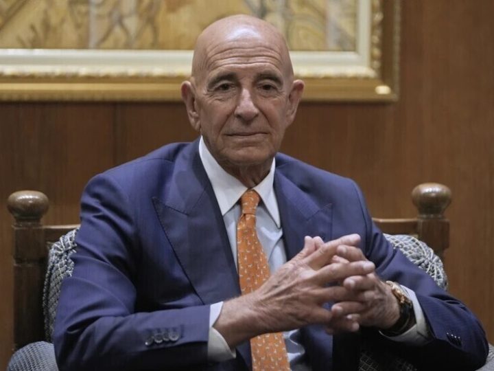 المبعوث الأمريكي لسوريا توم باراك: لا يمكن القضاء على حزب الله