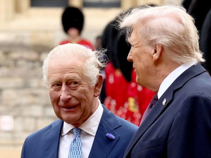 سهو دبلوماسي محرج.. واشنطن تستقبل الملك تشارلز بأعلام أستراليا (صور)