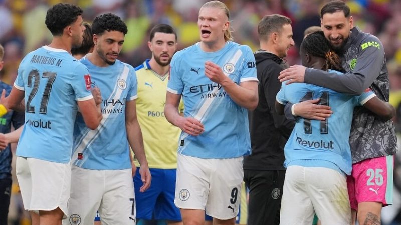 مانشستر سيتي يبلغ نهائي كأس الاتحاد الإنجليزي (فيديو)