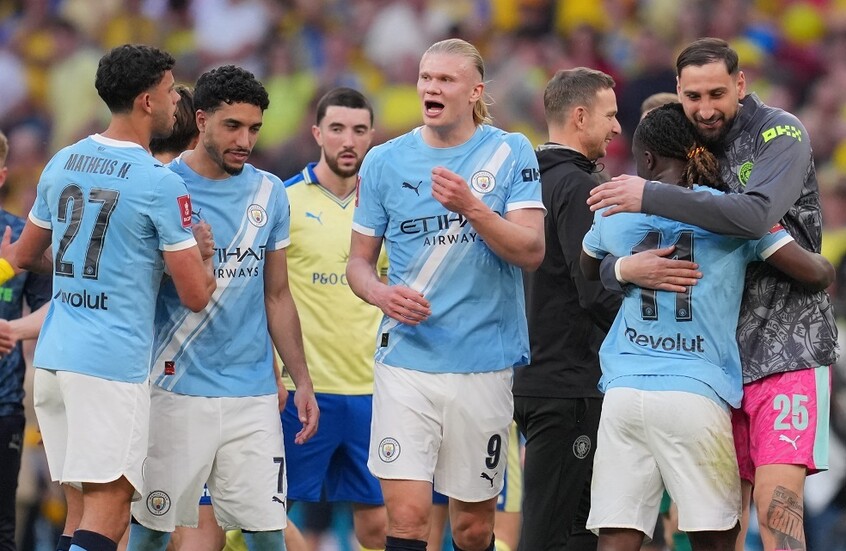 مانشستر سيتي يبلغ نهائي كأس الاتحاد الإنجليزي (فيديو)