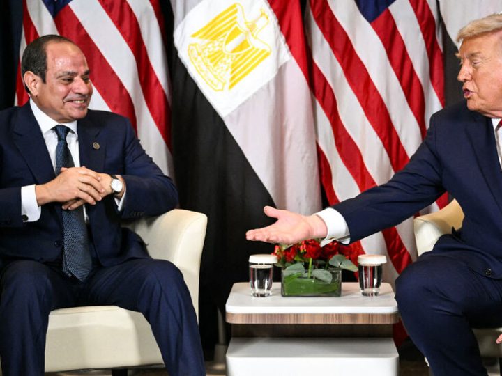 السيسي يعرب عن ارتياحه لسلامة ترامب