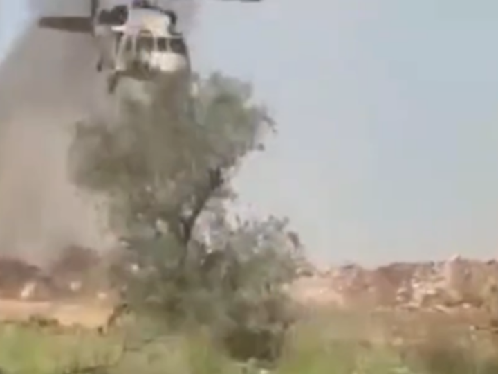 شاهد.. لحظة سقوط مسيرة قرب قوة إنقاذ إسرائيلية كانت تنقل جنودا قتلى وجرحى بهجوم لحزب الله في الطيبة