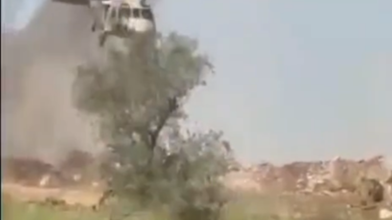 شاهد.. لحظة سقوط مسيرة قرب قوة إنقاذ إسرائيلية كانت تنقل جنودا قتلى وجرحى بهجوم لحزب الله في الطيبة