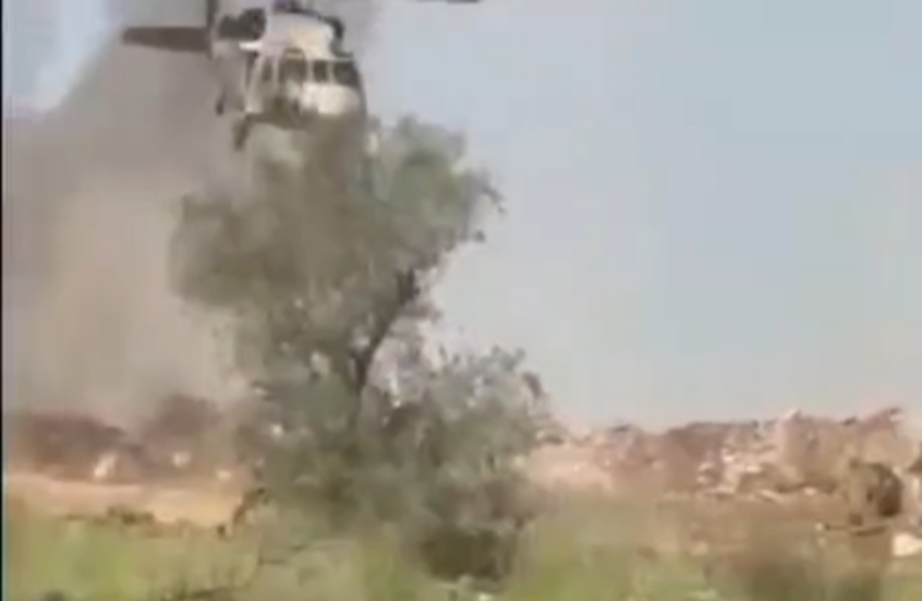 شاهد.. لحظة سقوط مسيرة قرب قوة إنقاذ إسرائيلية كانت تنقل جنودا قتلى وجرحى بهجوم لحزب الله في الطيبة