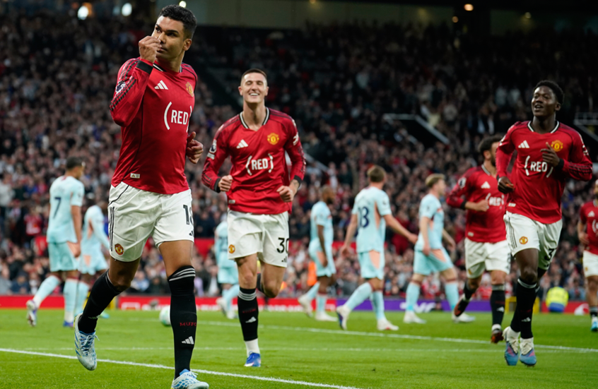 مانشستر يونايتد يهزم برينتفورد ويعزز حظوظه في بلوغ دوري الأبطال