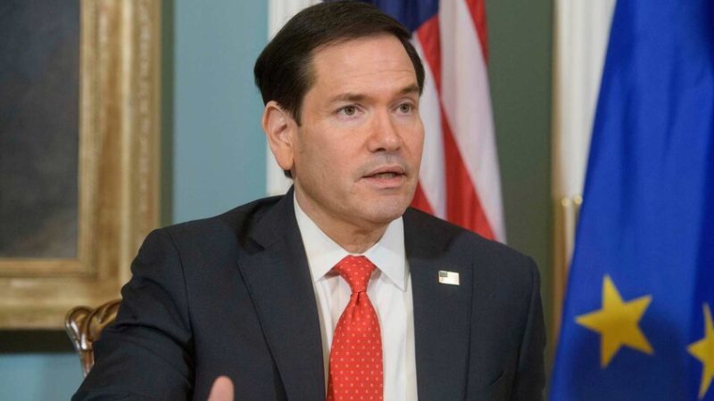 روبيو يشبه السيطرة على المضايق بالسلاح النووي