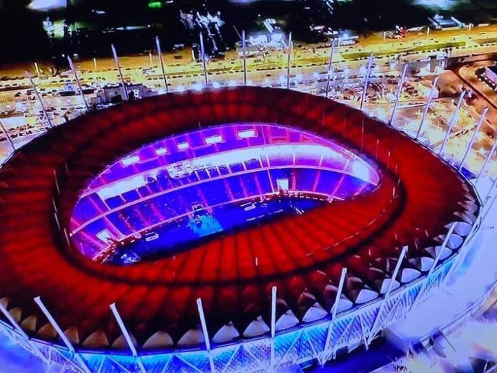 إستاد مصر يتأهب لقمة عالمية بين منتخبي مصر وروسيا استعدادا للمونديال