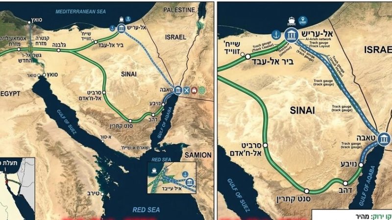 رصد إسرائيلي لمشروع مصري قد يغير خريطة التجارة العالمية