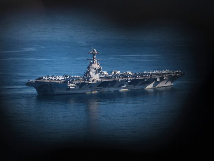 “أ ب”: أكبر حاملة طائرات أمريكية تغادر الشرق الأوسط بعد فترة انتشار قياسية