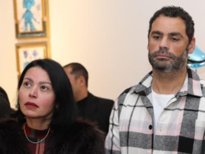 ممسكة بيده.. لقاء الخميسي وعبدالمنصف في أحدث ظهور بعد أزمة زواجه