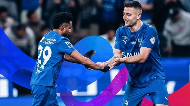 الهلال يشدد الخناق على النصر (فيديو)