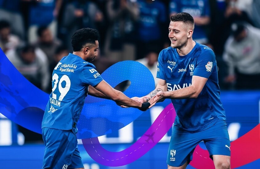الهلال يشدد الخناق على النصر (فيديو)