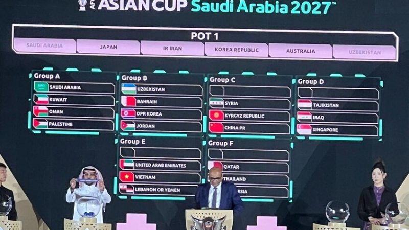 سوريا تصطدم بإيران في كأس آسيا 2027.. تفاصيل المجموعة