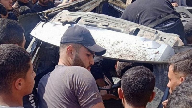 غزة.. مقتل مدير مباحث خان يونس ومرافقه بضربة إسرائيلية (صور+فيديو)