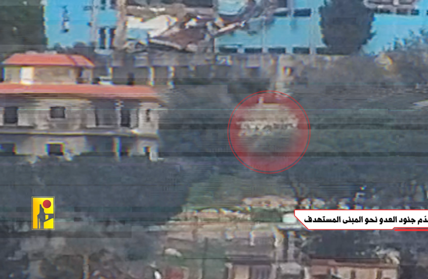 بالفيديو.. صاروخ “حزب الله” الموجه يصيب منزلا فيه قوة إسرائيلية وإسعاف تنقل الإصابات