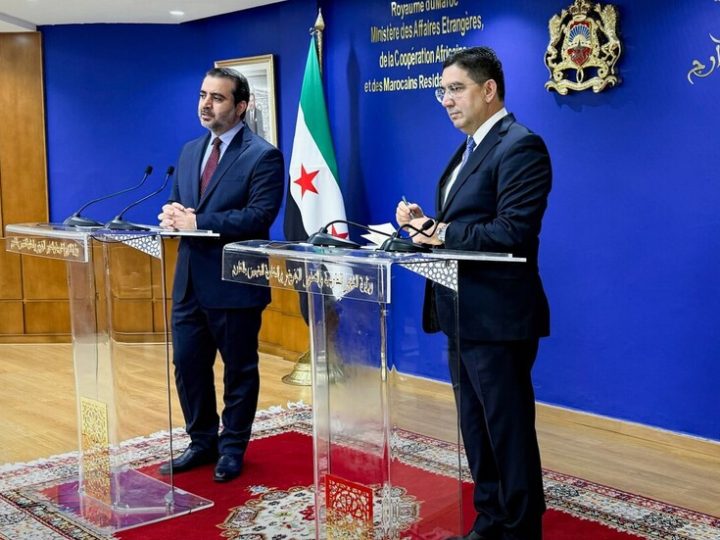 المغرب وسوريا يعلنان إعادة فتح سفارتيهما واستئناف العلاقات الدبلوماسية