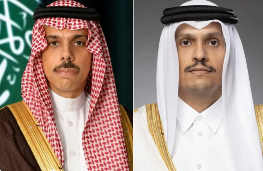 قطر والسعودية تبحثان أوضاع المنطقة ووقف إطلاق النار بين إيران وأمريكا