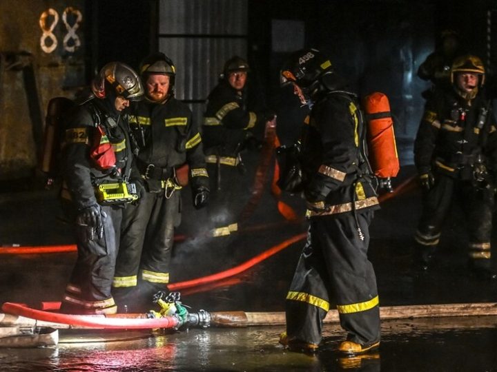 حريق في منشأة صناعية في ياروسلافل الروسية بعد هجوم مسيرات