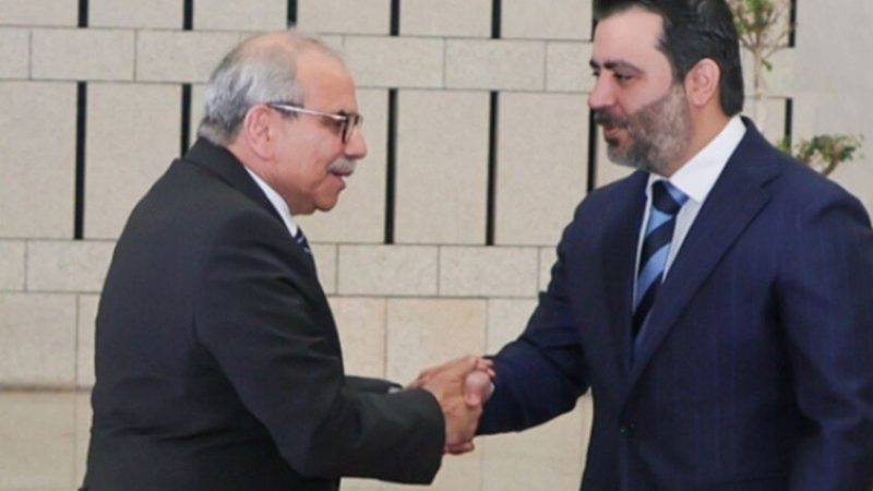 الشيباني وسلام يبحثان تعزيز التعاون الثنائي بين سوريا ولبنان