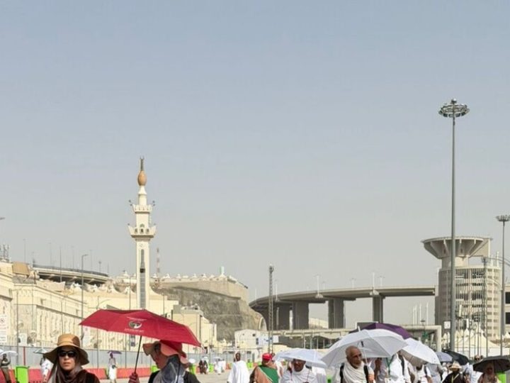 السعودية.. الحجاج يتوافدون على مشعر منى لقضاء يوم التروية (صور)