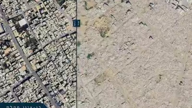 فيديو يكشف حجم الدمار في حي الشابورة جنوب غزة
