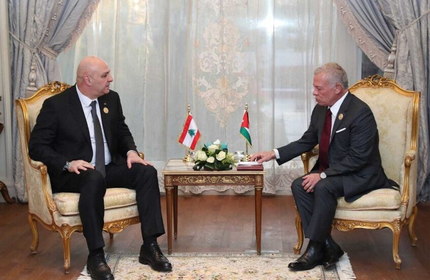 الرئيس عون والملك عبدالله الثاني يبحثان تثبيت وقف النار في لبنان ومساعدات أردنية للنازحين