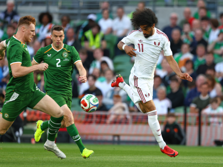 قطر تخسر وديا أمام إيرلندا استعدادا لكأس العالم