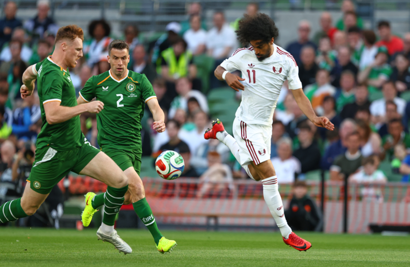 قطر تخسر وديا أمام إيرلندا استعدادا لكأس العالم