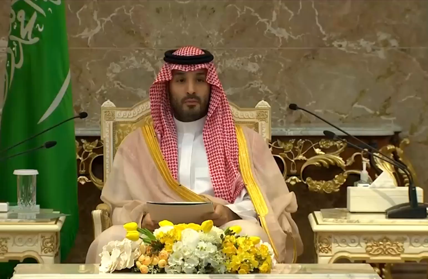 “ملوك المملكة”.. تداول كلمة لولي العهد السعودي خلال استقبال كبار الشخصيات في منى (فيديو)
