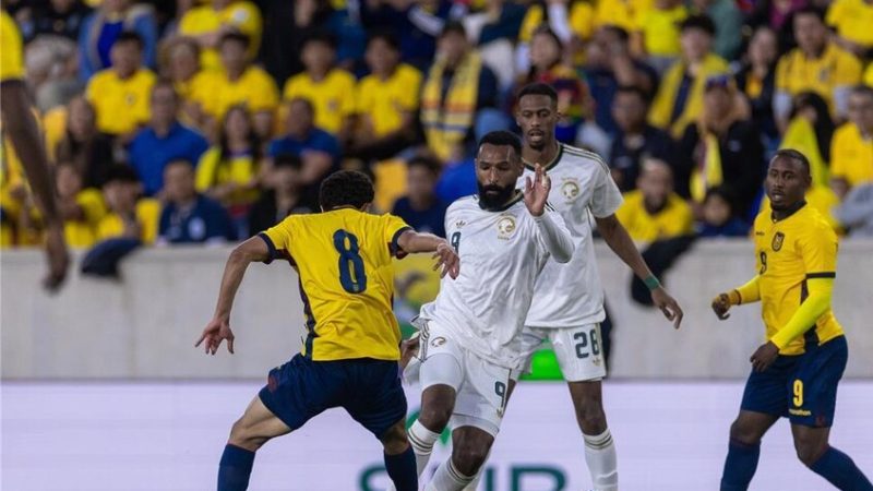 المنتخب السعودي يخسر أمام الإكوادور استعدادا لكأس العالم 2026 (فيديو)
