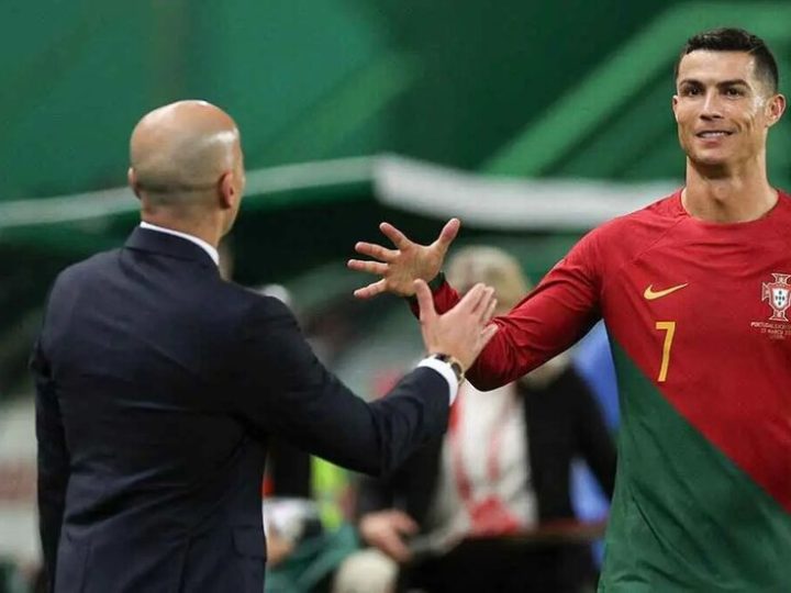 بكلمة واحدة.. منتخب البرتغال يعلق على التحاق كريستيانو رونالدو (صورة)