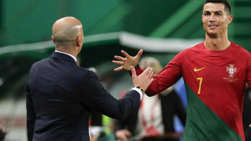 بكلمة واحدة.. منتخب البرتغال يعلق على التحاق كريستيانو رونالدو (صورة)
