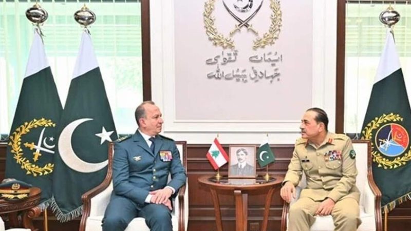 قائد الجيش اللبناني في باكستان لبحث تعزيز التعاون الدفاعي والأمن الإقليمي