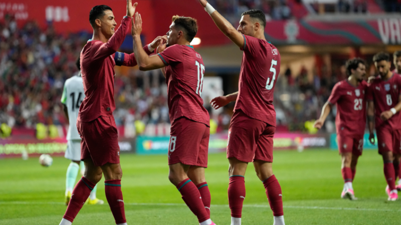 البرتغال تفوز بصعوبة على نيجيريا قبل كأس العالم
