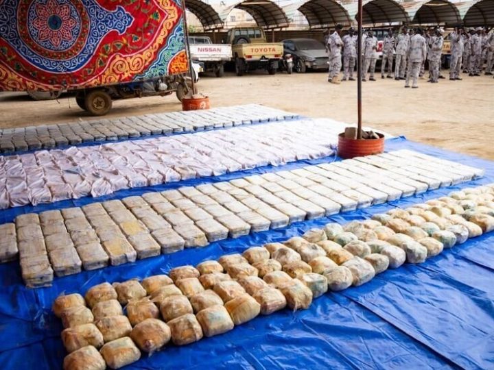 ضربة قاصمة لشبكات التهريب في السودان وضبط كمية كبيرة  من أخطر أنواع المخدرات “صور”
