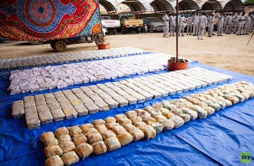 ضربة قاصمة لشبكات التهريب في السودان وضبط كمية كبيرة  من أخطر أنواع المخدرات “صور”