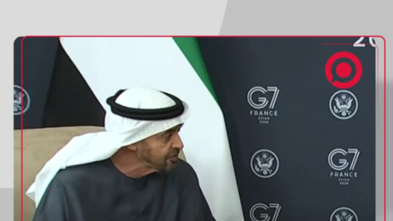 ترامب يمازح الرئيس الإماراتي: عندما تكون بهذا الثراء يمكنك التحدث بصوت منخفض (فيديو)