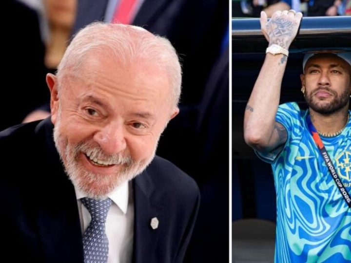 “أول لاعب يستدعى عن بعد”.. رئيس البرازيل يسخر من نيمار ويتغزل بميسي
