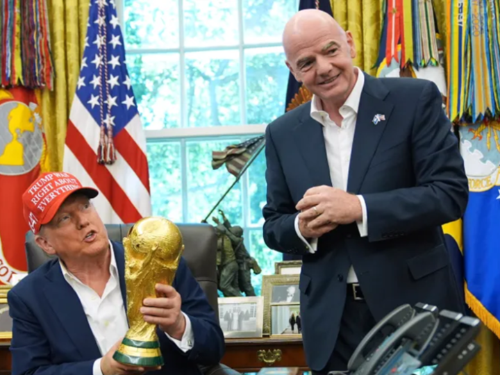 إنفانتينو: ترامب سيسلم كأس العالم لبطل مونديال 2026