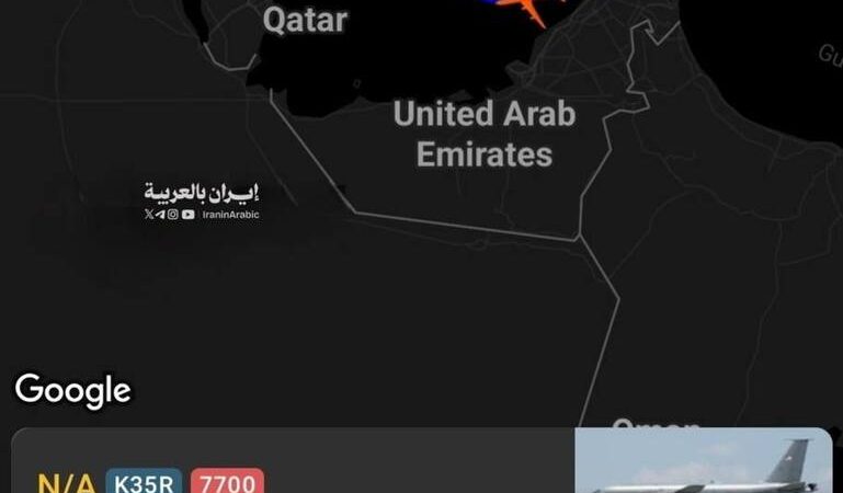 طائرة تزويد وقود أمريكية تعلن حالة طارئة وتتجه إلى مطار بن غوريون الإسرائيلي (صور)