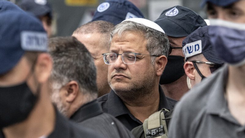 هجوم عنيف من بدو النقب على بن غفير على خلفية نيته تهديم المزيد من المنازل