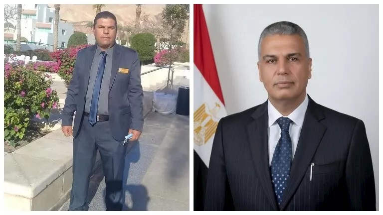 مصرع رئيس مدينة طابا المصرية