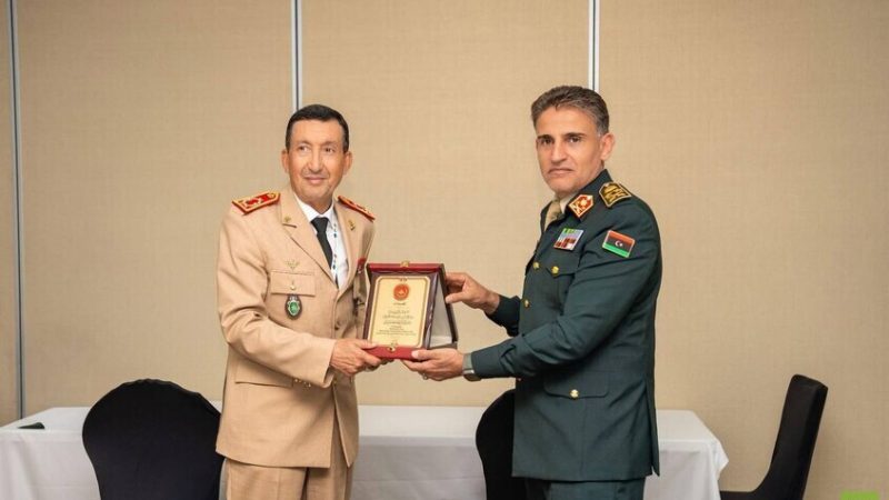 ليبيا والمغرب يبحثان تطوير التدريب العسكري وتبادل الخبرات