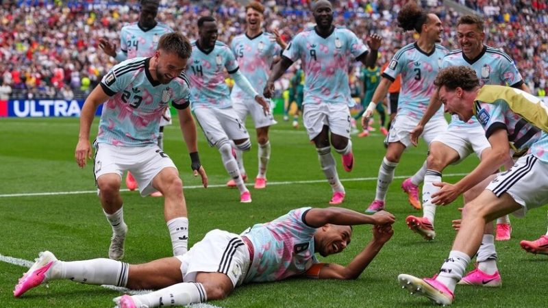 سيناريو جنوني!.. بلجيكا تخرج من عنق الزجاجة في مونديال 2026 (فيديو)