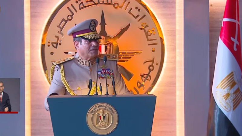 مرتديا زيه العسكري.. السيسي يوجه الشكر لروسيا وبوتين ويكشف تطورات هامة بالمحطة النووية